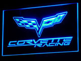 Chevrolet Corvette Racing LED Sign - Blue - TheLedHeroes