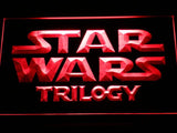 Star War Trilogy LED Neon Sign Electrical - Red - TheLedHeroes