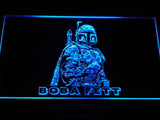 Star Wars Boba Fett LED Sign - Blue - TheLedHeroes