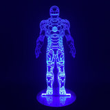 Iron Man Suit 3D LED LAMP -  - TheLedHeroes