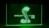 FREE Shelby Cobra GT500 LED Sign - Green - TheLedHeroes