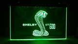 Shelby Cobra GT500 LED Neon Sign Electrical - Green - TheLedHeroes