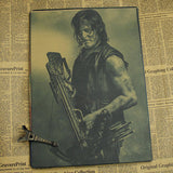 Vintage The Walking Dead Wall Poster - Pink - TheLedHeroes