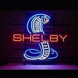 Shelby Snake Neon Bulbs Sign 17x14 -  - TheLedHeroes