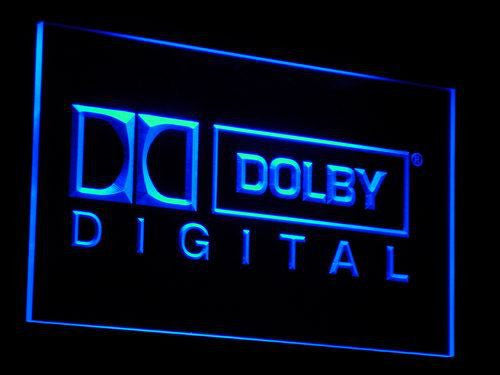 Dolby Digital LED Sign - Blue - TheLedHeroes