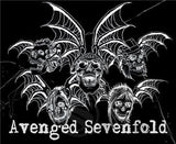 Avenged Sevenfold Poster - Navy Blue - TheLedHeroes