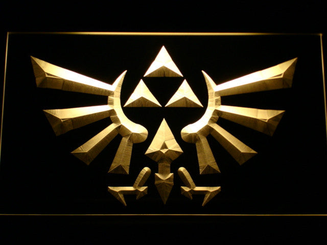 FREE Legend Of Zelda Triforce LED Sign - Multicolor - TheLedHeroes