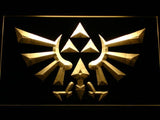 Legend Of Zelda Triforce LED Neon Sign Electrical - Yellow - TheLedHeroes
