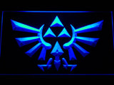 FREE Legend Of Zelda Triforce LED Sign - Blue - TheLedHeroes
