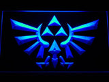 Legend Of Zelda Triforce LED Neon Sign USB - Blue - TheLedHeroes