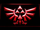 Legend Of Zelda Triforce LED Sign - Red - TheLedHeroes