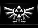 FREE Legend Of Zelda Triforce LED Sign - White - TheLedHeroes