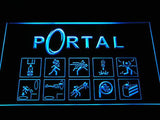 FREE Portal LED Sign - Blue - TheLedHeroes