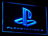 Playstation 3 Game Room Bar Beer LED Neon Sign USB - Blue - TheLedHeroes
