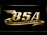 FREE BSA Motorcycles LED Sign - Multicolor - TheLedHeroes