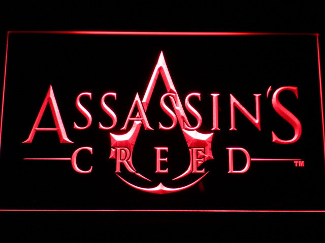 Assassin’s Creed LED Sign - Red - TheLedHeroes