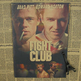 Retro Fight Club Poster - Gold - TheLedHeroes