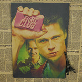 Retro Fight Club Poster - Green - TheLedHeroes
