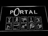 Portal LED Neon Sign USB - White - TheLedHeroes