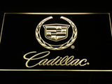 Cadillac LED Neon Sign USB - Yellow - TheLedHeroes