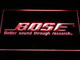 Bose Systems Speakers NR LED Neon Sign USB - Red - TheLedHeroes