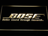 Bose Systems Speakers NR LED Neon Sign USB - Yellow - TheLedHeroes