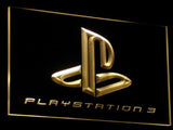 Playstation 3 Game Room Bar Beer LED Neon Sign Electrical - Yellow - TheLedHeroes