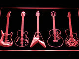 FREE Guitar Weapons Band Room LED Sign - Red - TheLedHeroes