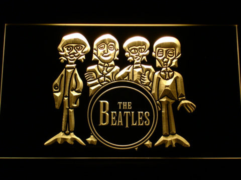 The Beatles Drum Band Bar LED Sign -  - TheLedHeroes