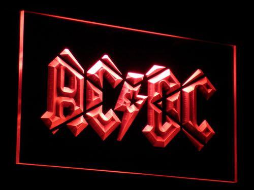 AC/DC LED Neon Sign USB - Red - TheLedHeroes