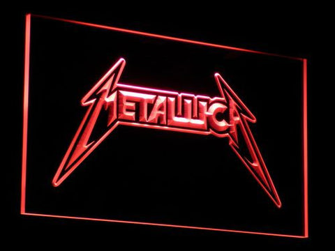 Metallica LED Sign - Red - TheLedHeroes