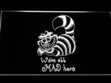 Cat Alice in Wonderland The Cheshire LED Sign - White - TheLedHeroes