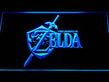 Legend of Zelda Video Game LED Neon Sign Electrical - Blue - TheLedHeroes