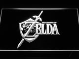 Legend of Zelda Video Game LED Sign - White - TheLedHeroes