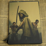 Vintage The Walking Dead Wall Poster - Gold - TheLedHeroes