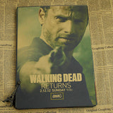 Vintage The Walking Dead Wall Poster - Purple - TheLedHeroes