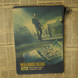 Vintage The Walking Dead Wall Poster - White - TheLedHeroes