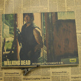Vintage The Walking Dead Wall Poster - Yellow - TheLedHeroes