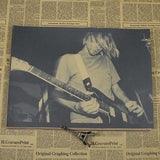 Nirvana - Kurt Cobain Wall Poster - Blue - TheLedHeroes