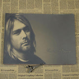 Nirvana - Kurt Cobain Wall Poster - Green - TheLedHeroes