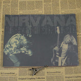 Nirvana - Kurt Cobain Wall Poster - White - TheLedHeroes