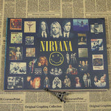 Nirvana - Kurt Cobain Wall Poster - Coffee - TheLedHeroes