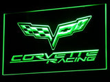 Chevrolet Corvette Racing LED Sign - Green - TheLedHeroes