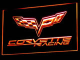 Chevrolet Corvette Racing LED Sign - Orange - TheLedHeroes