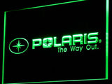 Polaris Snowmobile LED Sign - Green - TheLedHeroes