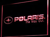 Polaris Snowmobile LED Neon Sign Electrical - Red - TheLedHeroes