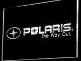Polaris Snowmobile LED Neon Sign Electrical - White - TheLedHeroes