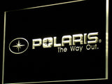 FREE Polaris Snowmobile LED Sign - Yellow - TheLedHeroes