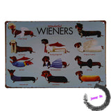Wiener Dog Wall Sign -  - TheLedHeroes
