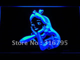 Alice in Wonderland LED Sign - Blue - TheLedHeroes